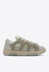 Santha Model 1 Mesh and Suede Sneakers Beige YU01-S1OR/P_SANTH-CO