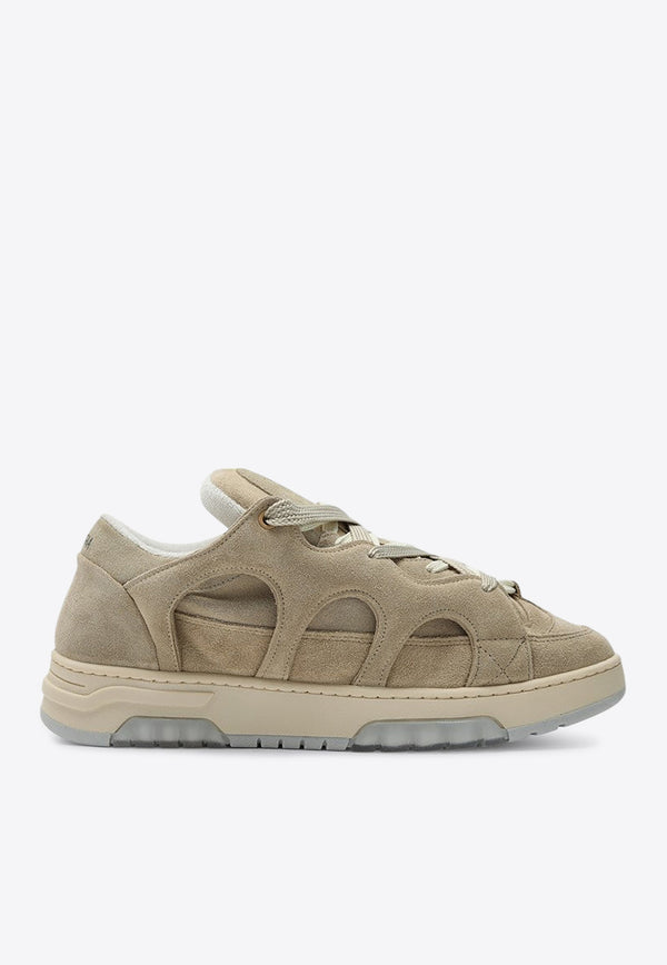 Santha Model 1 Mesh and Suede Sneakers Beige YU01-S1SU/P_SANTH-LS