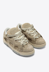 Santha Model 1 Mesh and Suede Sneakers Beige YU01-S1SU/P_SANTH-LS