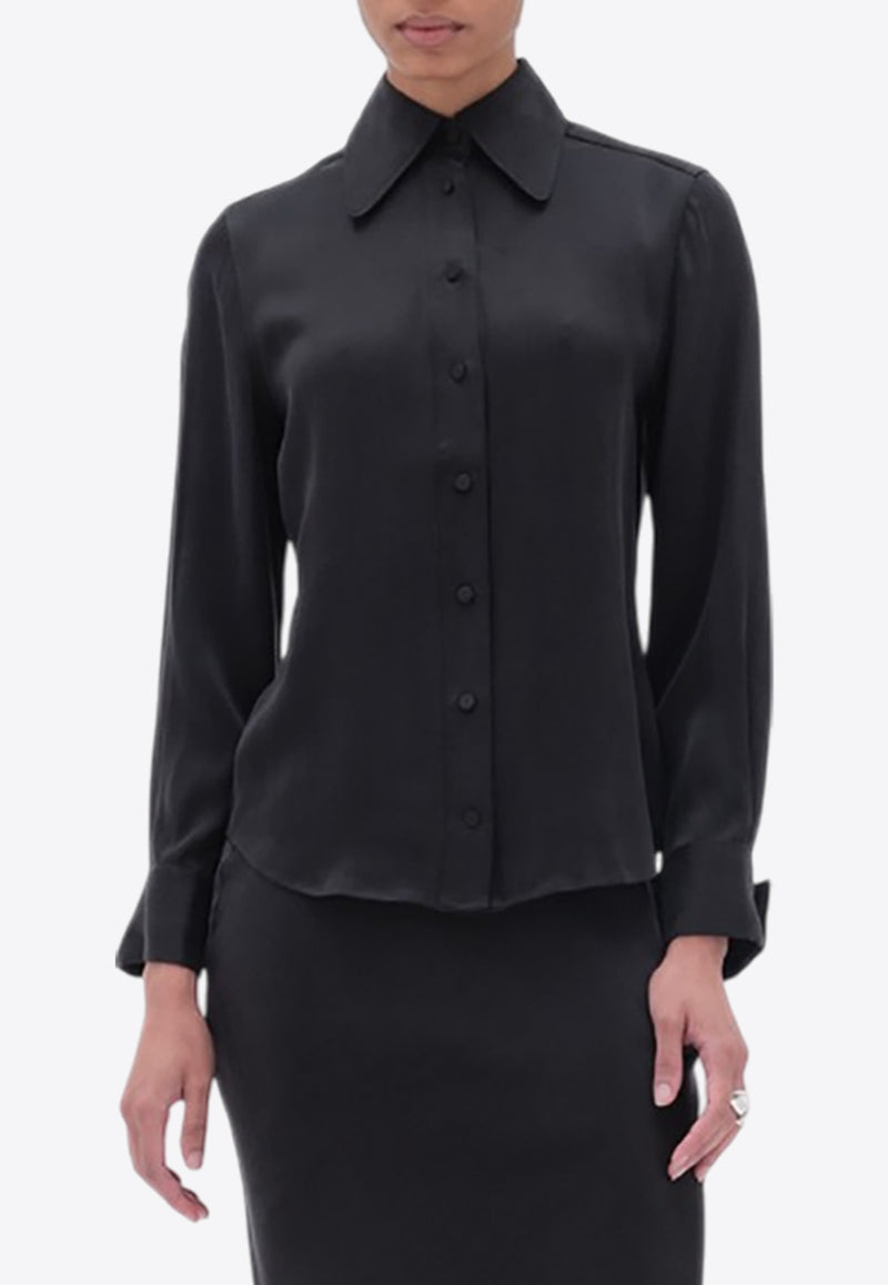 REMAIN Long-Sleeved Shirt 502352100_BLACK