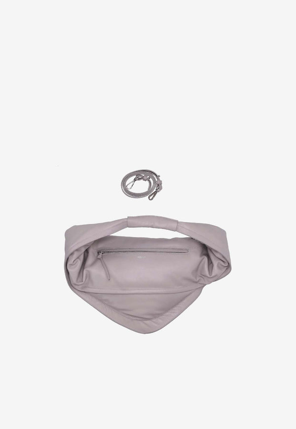 Federico Cina Maxi Tortellino Shoulder Bag Gray TB0101_GREY