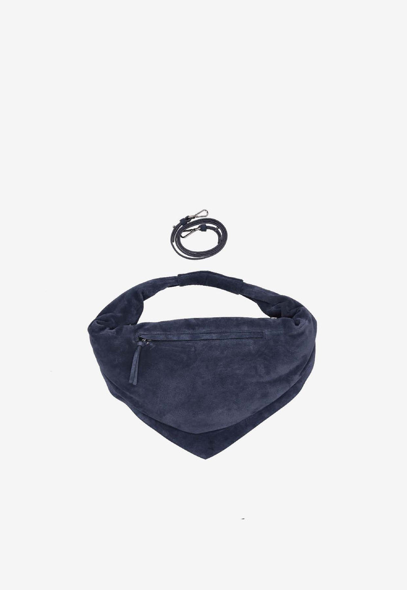 Federico Cina Maxi Tortellino Shoulder Bag Blue TB0102_BLU
