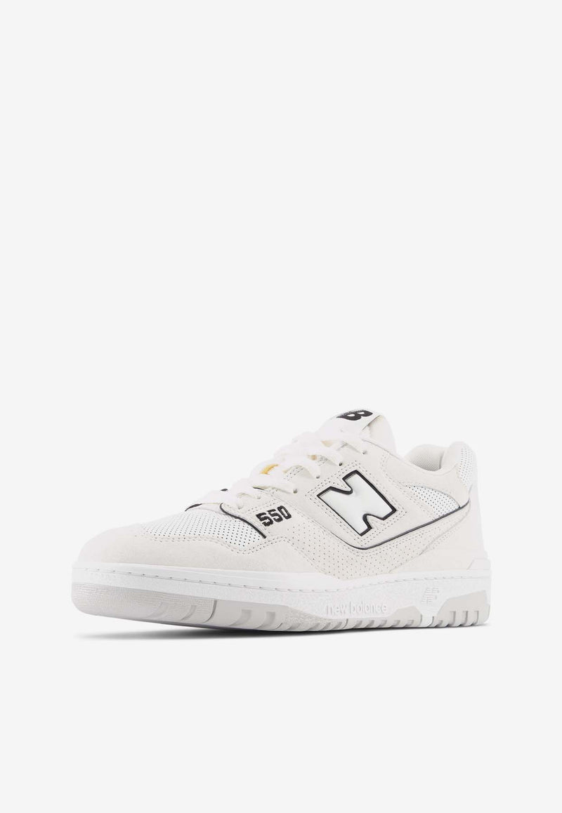New Balance 550 Low-Top Sneakers in Reflection Leather BB550PRB_000_REFLEC