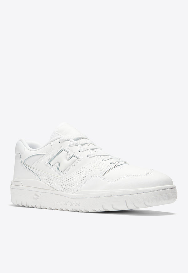 New Balance 550 Low-Top Sneakers in White BB550WWW White
