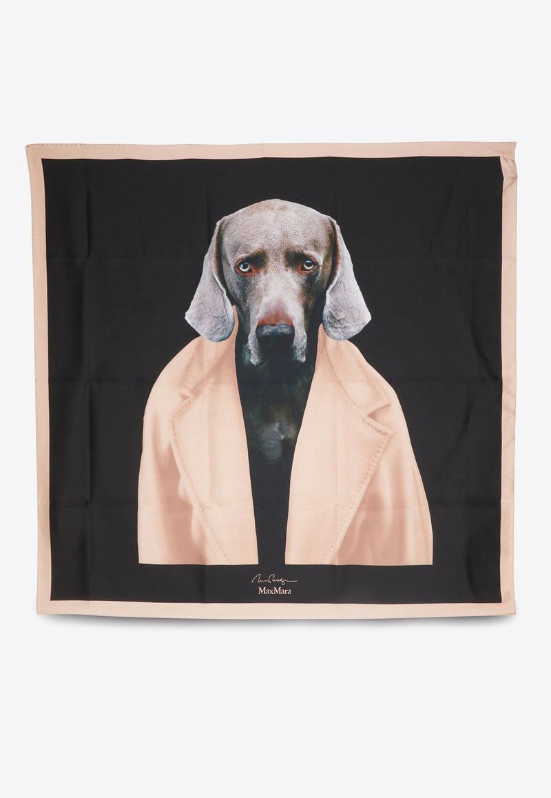 Madame Dog Silk Foulard