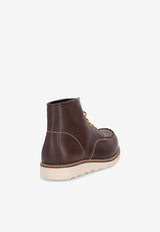 BEKK Fondo Bross Lace-Up Biker Boots Brown 1919_RODEO T. MORO