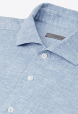 Linen Long-Sleeved Shirt