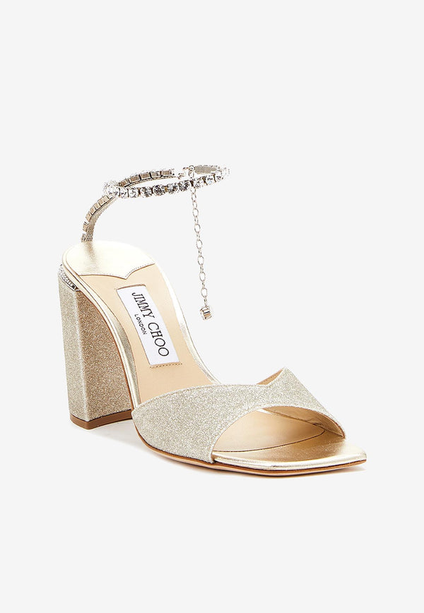 Saeda 100 Glittered Sandals