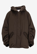 LEMPELIUS Padded Hood Jacket Olive 261ENY_64