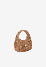 Small Wander Matelassé Hobo Bag