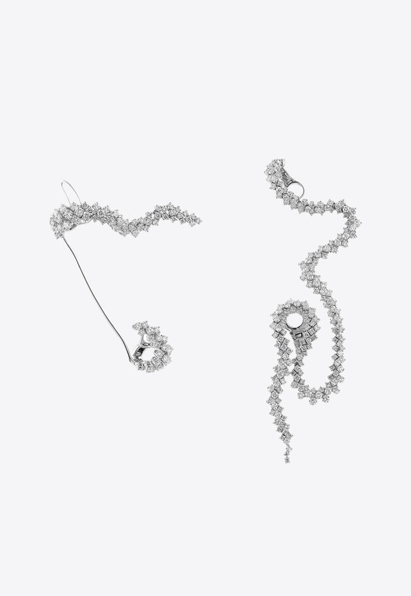 Yeprem Y-Couture Diamond Earrings in 18-karat White Gold EA2494