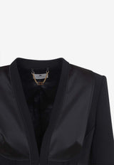 Bondage Cropped Blazer