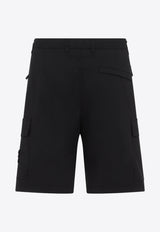 Compass Patch Cargo Shorts