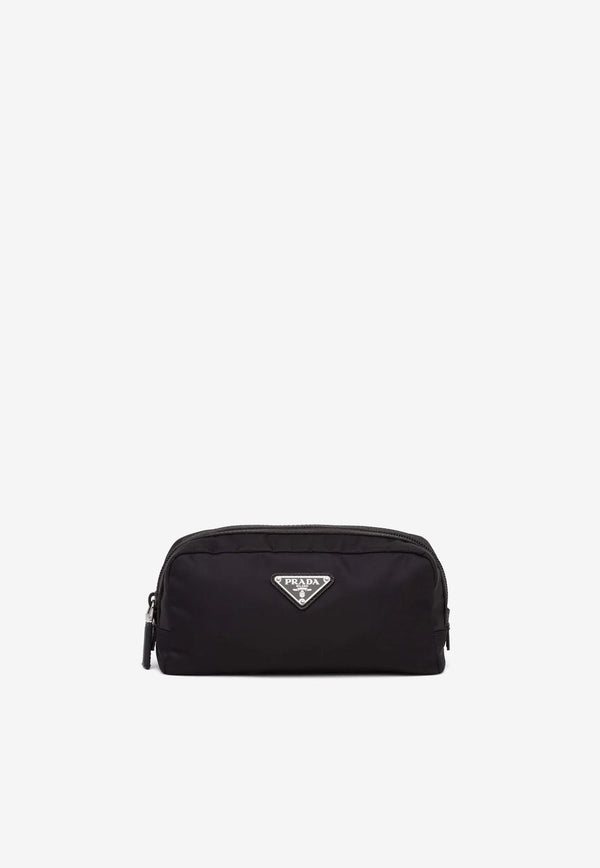 Triangle Logo Re-Nylon Pouch Bag