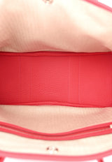 Hermès Garden Party 30 in Bougainvillea Negonda Leather with Palladium Hardware