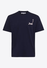 JW Anderson Real Sleep Print JWA T-shirt Navy JT0270PG1510898_NAVY