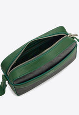 Ferragamo Gancini Monogram Jacquard Messenger Bag Black 241658 ALL OVER 779692 NERO GRI