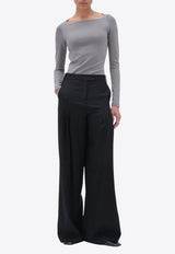 REMAIN Wide-Leg Suiting Pants 502322100_BLACK
