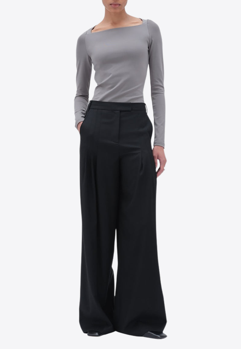 REMAIN Wide-Leg Suiting Pants 502322100_BLACK