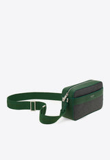 Ferragamo Gancini Monogram Jacquard Messenger Bag Black 241658 ALL OVER 779692 NERO GRI