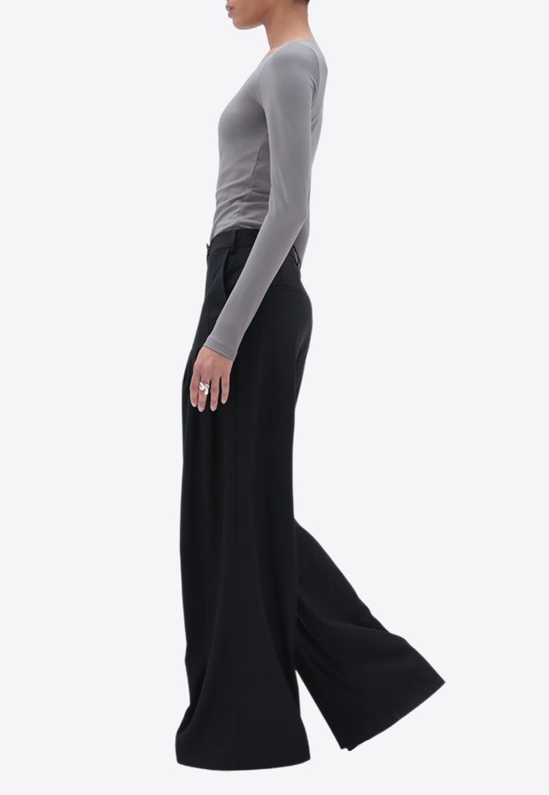 REMAIN Wide-Leg Suiting Pants 502322100_BLACK