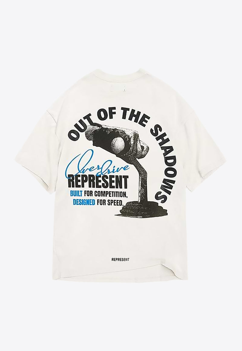 Represent Out of The Shadows Printed T-shirt White MLM41058-72_WHITE