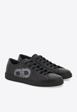Ferragamo Brandy Low-Top Sneakers 029835 BRANDY1 780989 NERO Black