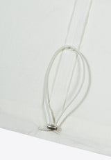 LOW CLASSIC Pleated Wide-Leg Pants White LW251PT17WH_WHITE