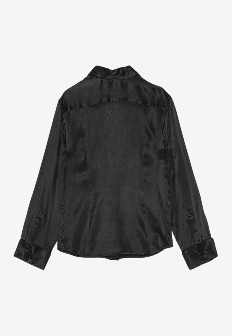 REMAIN Long-Sleeved Shirt 502352100_BLACK