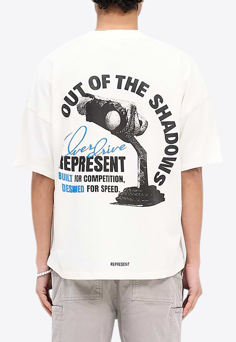 Represent Out of The Shadows Printed T-shirt White MLM41058-72_WHITE