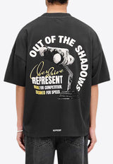 Represent Out of The Shadows Printed T-shirt Black MLM41058-04_BLACK