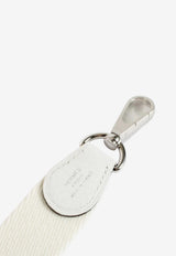 Mini Evelyne 16 in New White Clemence with Palladium Hardware