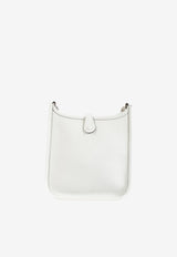 Mini Evelyne 16 in New White Clemence with Palladium Hardware