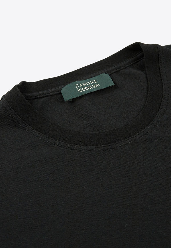 Slowear Basic Crewneck T-shirt Black 815194_BLACK