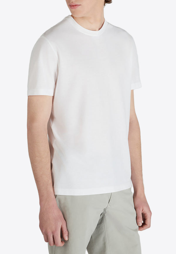 Slowear Basic Crewneck Slim T-shirt White 815194_WHITE