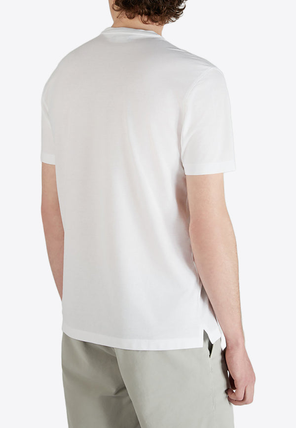 Slowear Basic Crewneck Slim T-shirt White 815194_WHITE