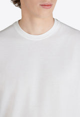 Slowear Basic Crewneck Slim T-shirt White 815194_WHITE