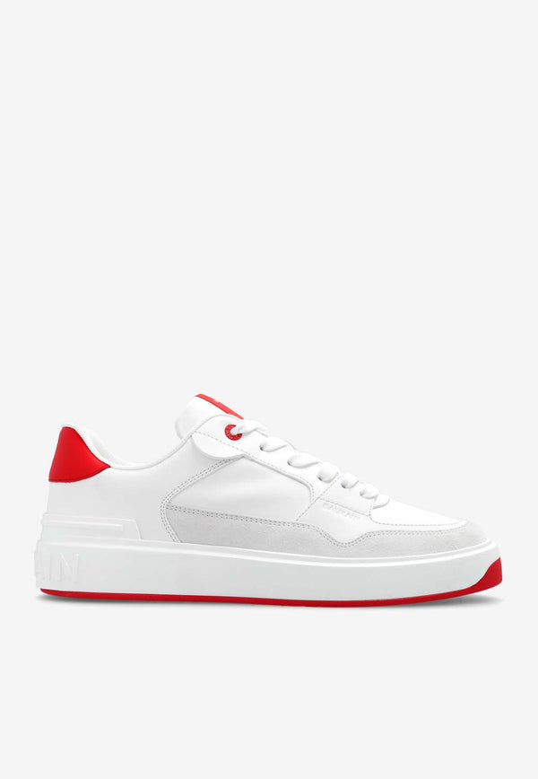 Balmain B-Court Low-Top Sneakers White BN0VI727 LVTC-GBQ