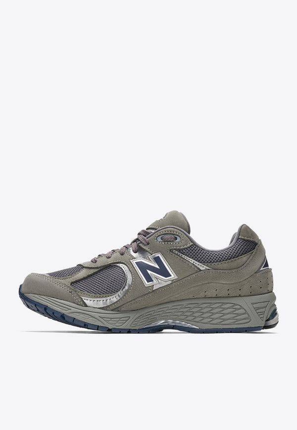 New Balance 2002R Low-Top Sneakers in Castlerock with Natural Indigo ML2002RA Gray
