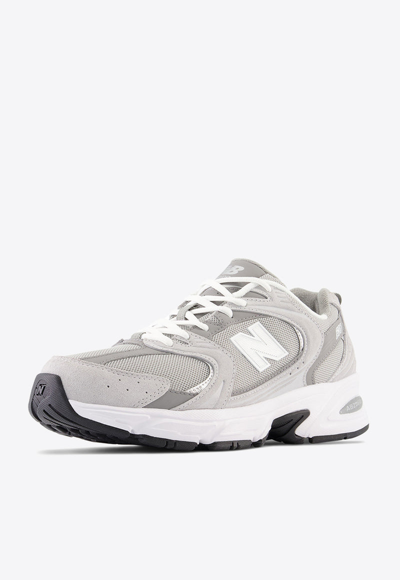 New Balance 530 Low-Top Sneakers in Raincloud with Shadow Gray and Silver Metallic MR530CK Gray