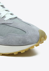 New Balance 327 Low-Top Sneakers in Overcast with Rain Cloud and Sea Salt Gray MS327KA1