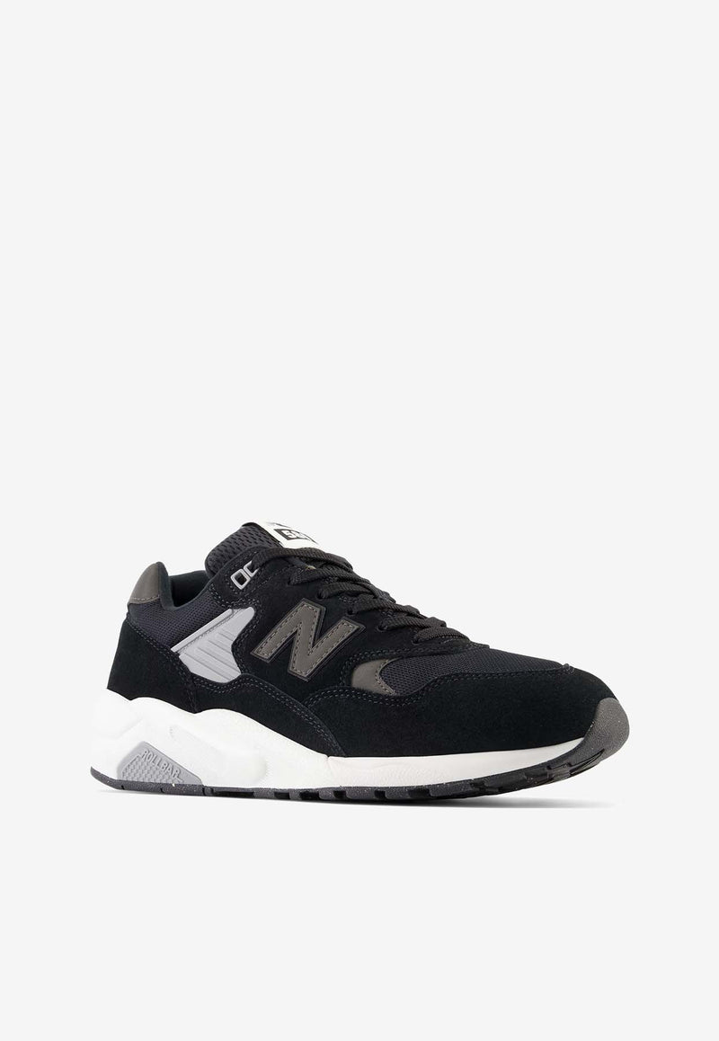 New Balance 580 Low-Top Sneakers in Black/White MT580ED2