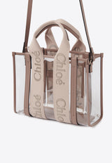 Chloé Small Woody Jelly Tote Bag Beige CH25US397P7026Y Blushy Beige