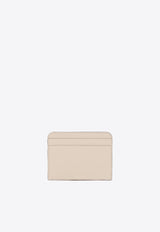 Chloé Iconic Logo Shiny Leather Cardholder Pink CH25SP480O166J5 CEMENT PINK