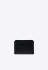 Chloé Iconic Logo Shiny Leather Cardholder Black CH25SP480O16001 BLACK