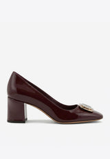 Vella 60 Vara Plate Leather Pumps