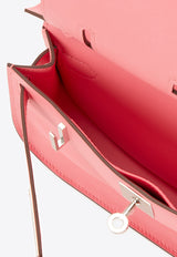 حقيبة ميني جيبسير من جلد روز أزالي سويفت مع أجزاء معدنية من البلاديوم