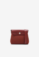 Herbag Zip 20 in Rouge H Militaire Canvas and Hunter with Palladium Hardware