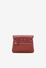 Herbag Zip 20 in Rouge H Militaire Canvas and Hunter with Palladium Hardware
