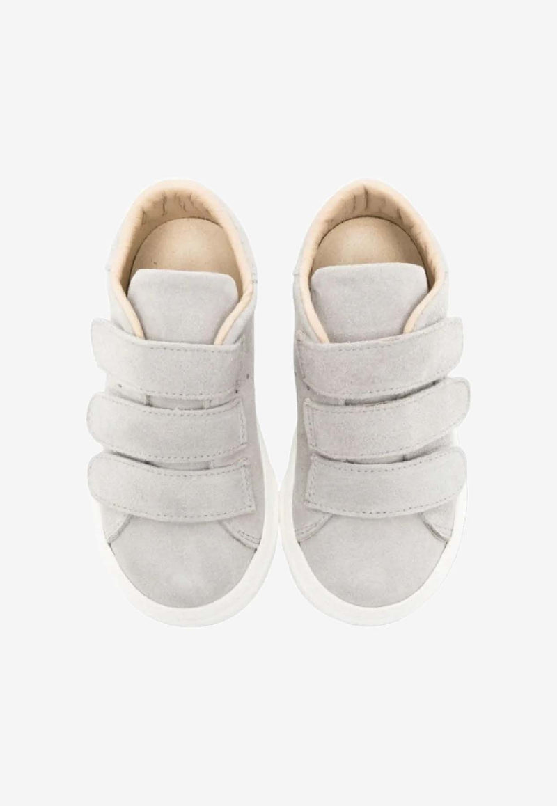 BABYWALKER Baby Boys Suede Sneakers Gray sPB/4254_GREY